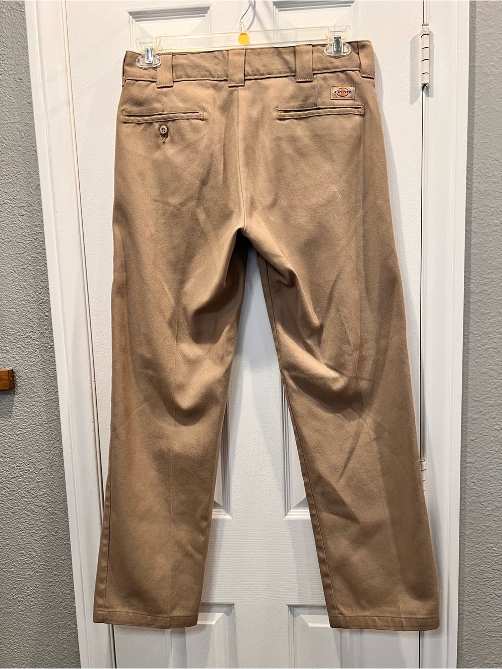 Dickies 873 FLEX Slim Fit Work Pants Desert Sand 32X32 - Picture 3 of 5